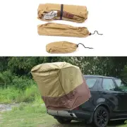 Brown Waterproof Tailgate Camping Tent Kits Accessory Land Rover Discovery 2017+ (for: Land Rover)