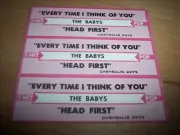 3 The Babys Every Time I Think Of You / Head First Jukebox Title Strips