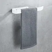 Towel Rail Wall Mounted, Self Adhesive Towel Rail, Aluminum Towel Rack for Bathroom, Kitchen, Toilet, No Drilling Wall Towel Rack