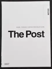 The Post FYC Hollywood Screener DVD Meryl Streep Tom Hanks Paulson Odenkirk