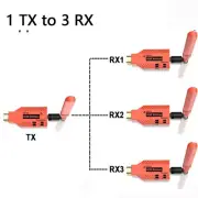 1TX*3RX 4K Wireless 150m Extender Screen Share Audio Video Transmitter Receiver