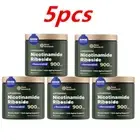 5PCS Nicotinamide Riboside Resveratrol NAD+ Supplements 900mg Anti-Aging Ener'`