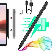 Surface Pen Stylus for Microsoft Surface Pro 11/10/9/8/X/7+/7/6/5/4/3, Surface Go 4/3/2/1, Surface Laptop/Studio/Book 4/3/2/1 with Palm Rejection, 4096 Levels Pressure, Rechargeable and Magnetic