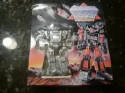 Vintage Gray GoBot Transformer Space Fighter Robot Clock Original Box