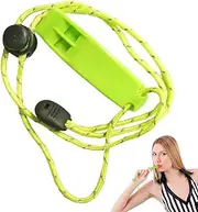 Marine Safety Whistle | High-Decibel Whistle for Coaches,Reusable Kayak Accessories, Dog Training Accessories for Outdoor