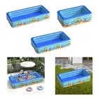 Inflatable tub for small swimmers