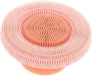 COMPUKAS Silicone Skin Care Brush Set Manual Exfoliating Face Brush Deep Cleaning for Pores for Travel