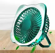 Portable Fan Rechargeable | 6 Inches Camping Fan With Light,5-Speed Portable Cooler Supplies Cooling Ventilador Lantern for Bedroom Home Living Room