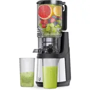 Masticating Juicer, 350W Slow Cold Press Juicer 5.8" Extra-Large Feeding Chute