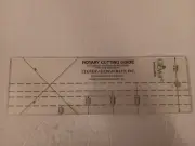 Clover Needlecraft 807 Rotary Cutting Guide To Cut Bias Or Straight Grain Strips