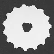 45mm 5PCS Crochet Edge Cutter Patchwork Leather Fabric Paper Cutting Set
