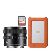 Sigma 17mm F4 DG DN Series Ultra Wide Angle Lens for Sony E Mount Bundle