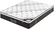 Royal Sleep King Foam Mattress | 9 Zone Pocket Spring Mattress Latex Foam EuroTop | High Resilience & Hypoallergenic Mattress | High Density Memory Foam Mattress (Chiro Endorsed)