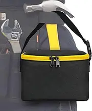 Battery Bags - 8.5x14x20cm Large Capacity Battery Guard Bag | Storage Bag Protective Organizer | Waterproof Removable Partition Protective Organizers for Backpack Suitcase Home