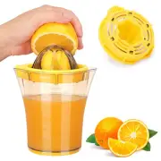 Hand Citrus Juicer, 600ml (20 ounces) Capacity, Manual Lemon Squeezer, Orange...