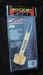 Model Rocket Kit Razor DIY rocketry