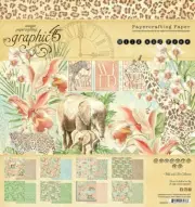 Graphic 45 WILD & FREE Collection Paper Pack 8x8" #4502404