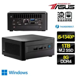 【ASUS 華碩】NUC i5十二核 WIN11 {萬界不滅} 迷你電腦(i5-1340P/8G/1TB M.2)