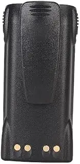 Two Way Radio Battery Replacement for Motorola, 1500mAh 7.2V Rechargeable Battery with Belt Clip, for HT750 HT1225 HT1250 HT1550 GP140 GP320 GP328 GP338 GP340 GP360 GP380 GP640 GP