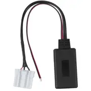 Car Wireless Bluetooth Module Music Adapter AUX Audio Cable for Mazda 2 3 5 6 MX5 RX8 black