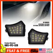 2X LED-Under Mirror Puddle Light For Volvo XC90 S40 S60 V50 V60 C30 For Jaguar B (for: Jaguar)