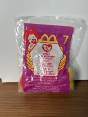 Vtg McDonalds 1999 Strut The Rooster Happy Meal #7 Beanie Baby Sealed