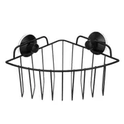 2 x Wire Suction Shower Corner Caddy Bathroom Storage Shelf Organiser Rack