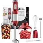 5 in 1 Immersion Hand Blender Mixer, [Upgraded] 1000W Handheld Stick Blender ...
