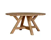 Caturra Teak Round Dining Table