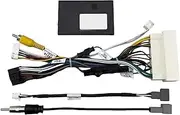 Car Radio Cable with CAN Bus Box Compatible for Hyundai Tucson Compatible for KIA Power Wiring Harness Aftermarket Android Head Unit Installation Adapte