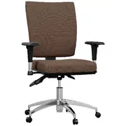 Pago Flash II Deluxe Alloy Base Chair Mocha
