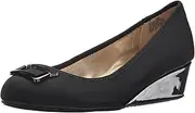 [Bandolino] Women's Tad Wedge Pump, Black, 10.5