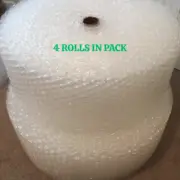 1/2" x 12" Wide Large Bubble Cushioning Wrap Roll Perforated 400/500 ft Total