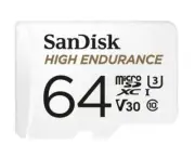 SANDISK 64GB High Endurance micro SDXC V30 u3 C10 UHS-1 100MB/s R 40MB/s W SD