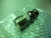 (1) So239 UHF Female to BNC Male RF Connector Coaxial Antenna Adapter