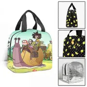 c785 Amphibia Children Lunch Bags Kids School Insulated Lunch Bag Portable Cooler Tote Food tbd785