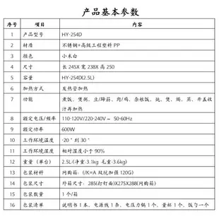 新款 食光鍋 日式電子鍋 2.5L家用小型智能電子壓力鍋 內膽不沾鍋