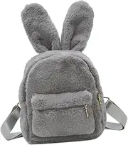 [ANDRESLAD] Plush Back Travel Bookbag for Women Bags Back for Women Luggage Students Storage Bag Pouch Cute Tote Over The Shoulder Purses for Women Back for Pink