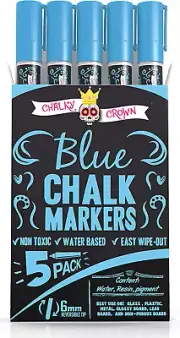 Liquid Chalk Marker Pen - Dry Erase Marker - Chalk Markers for Chalkboard Signs,