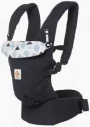 ERGOBABY Original Baby Carrier Infant Toddler Blac Triangle Adjustable Strap NEW