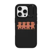 iPhone 16 Pro Impact Ring Stand Case MagSafe Compatible Cute Bear Friends