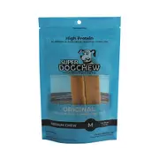 Super Dog Chew Himalayan Dental Cheese Dog Chew Treat MEDIUM for Dogs 7-15 Kg 2pk