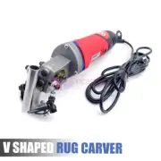 Electric Carpet Tufting V Shaped Rug Carver scissors Handmade Rug Making Carver