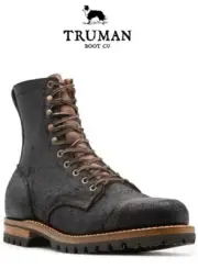 Truman Boots 10.5D Black Oiled Rough Out Nicks/Whites/Viberg/Red Wing/Wolverine