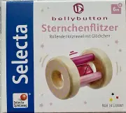Selecta Bellybutton Sternchenflitzer Rattle Toys Toddlers Game Wooden Toy 64001
