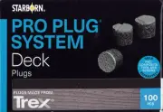 Starborn Pro Plug System Plugs for PVC Composite Decking - Trex Transcend Lineag