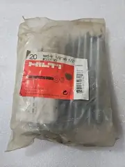 Hilti HAS-E #333190 Anchor Rod with Nut 1/2" x 6 1/2" 20 pack