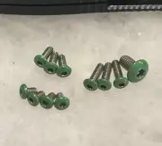 Green Stainless Screws Benchmade Mini Griptilian 555 556 557 Knife Nylon Scale