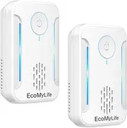 Ultrasonic Pest Repeller, Electronic Pest Repellent, Indoor Plug in Pest Control, Spider Deterrent, Get rid of Mice, Anti Ant Fly Mosquito Mouse Rats Roach Rodents Insects Bed Bugs (2 Pack)