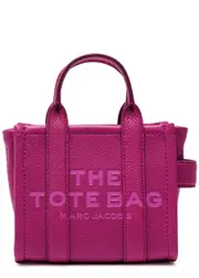 Marc Jacobs The Tote Mini Leather Tote - Dark Pink ONE SIZE